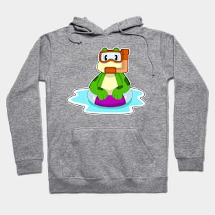 Frog Swimming Snorkel Hoodie